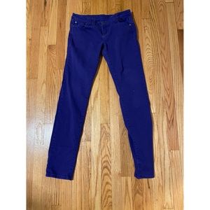 Purple “Britt” Skinny Jeans (tall)